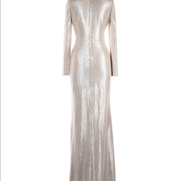 Eliza J Silver/White Gown - Picture 2 of 9